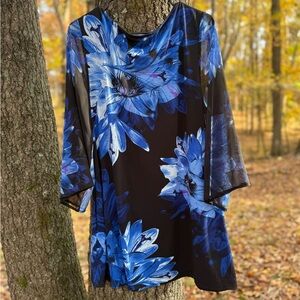 Vintage Y2K/90’s Flowy Grayson Dress Size XL